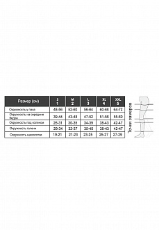 Гольфы RELAXSAN GAMBALETTO BASIC 280 den класс 2 арт 950 компрессионные 22-27 мм. рт. ст.