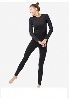 Женское термобелье OXOUNO OXO-0090 set lady THERMAL CITY комплект черный теплый