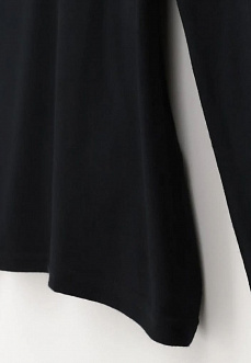 Женская черная водолазка OROBLU с кашемиром и длинным рукавом VOBT67057